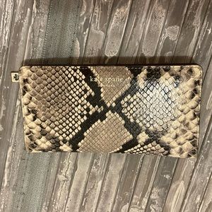 Kate Spade Snake Print Wallet